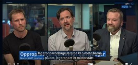 12. juni: Barnehager tvinges til å feire Pride - debatt i Dagsnytt 18